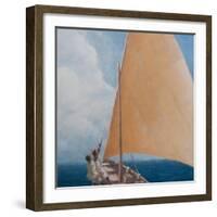 Dhow, Kilifi, 2012-Lincoln Seligman-Framed Giclee Print