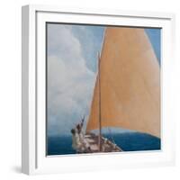 Dhow, Kilifi, 2012-Lincoln Seligman-Framed Giclee Print