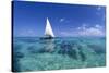 Dhow on Clear Seas-Paul Souders-Stretched Canvas