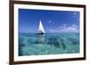 Dhow on Clear Seas-Paul Souders-Framed Photographic Print