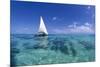 Dhow on Clear Seas-Paul Souders-Mounted Photographic Print