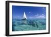 Dhow on Clear Seas-Paul Souders-Framed Photographic Print