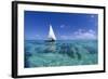 Dhow on Clear Seas-Paul Souders-Framed Photographic Print