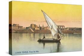 Dhow on the Nile by Luxor-null-Stretched Canvas