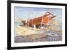 Dhow Yard, Sur, 1992-Lucy Willis-Framed Giclee Print