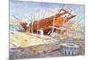 Dhow Yard, Sur, 1992-Lucy Willis-Mounted Giclee Print