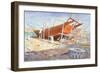 Dhow Yard, Sur, 1992-Lucy Willis-Framed Giclee Print