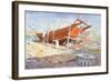 Dhow Yard, Sur, 1992-Lucy Willis-Framed Giclee Print