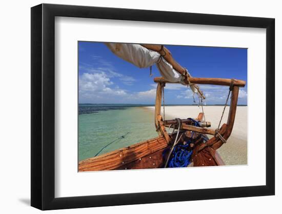 Dhow, Zanzibar, Tanzania, East Africa, Africa-Vincenzo Lombardo-Framed Photographic Print