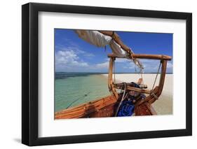 Dhow, Zanzibar, Tanzania, East Africa, Africa-Vincenzo Lombardo-Framed Photographic Print