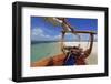 Dhow, Zanzibar, Tanzania, East Africa, Africa-Vincenzo Lombardo-Framed Photographic Print