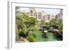 Dhows Cruise around the Madinat Jumeirah Hotel, Dubai, United Arab Emirates, Middle East-Amanda Hall-Framed Photographic Print