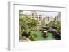 Dhows Cruise around the Madinat Jumeirah Hotel, Dubai, United Arab Emirates, Middle East-Amanda Hall-Framed Photographic Print