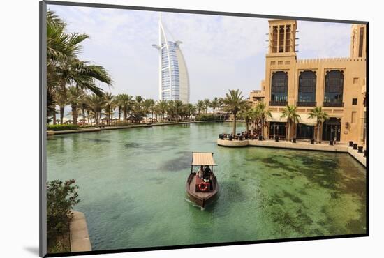 Dhows Cruise around the Madinat Jumeirah Hotel-Amanda Hall-Mounted Photographic Print