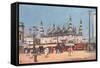 Dhurrumtollah Masjid, Calcutta, India-null-Framed Stretched Canvas