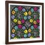 Dia De Los Flores-Joanne Paynter Design-Framed Giclee Print