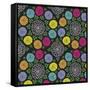 Dia De Los Flores-Joanne Paynter Design-Framed Stretched Canvas