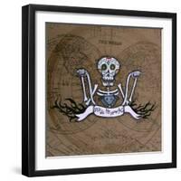 Dia De Los Muertos Ape Hanger-Prisarts-Framed Giclee Print
