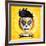 Dia De Los Muertos Day of the Dead Skull Face Painting-escova-Framed Art Print