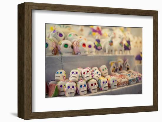 Dia De Los Muertos (Day of the Dead) Souvenirs, San Miguel De Allende, Guanajuato-Ben Pipe-Framed Photographic Print