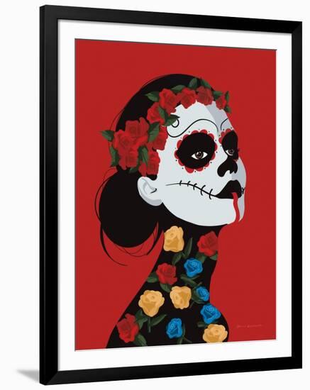 Dia de Los Muertos I-Omar Escalante-Framed Art Print