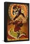 Dia De Los Muertos Marionettes - New Orleans, Louisiana-null-Framed Poster