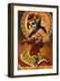 Dia De Los Muertos Marionettes - Savannah, Ga-Lantern Press-Framed Art Print