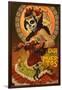 Dia De Los Muertos Marionettes-Lantern Press-Framed Art Print