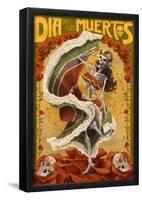 Dia De Los Muertos-null-Framed Poster