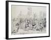 Dia De Reyes in Havana, Cuba 19th Century Engraving-Frederick George Cotman-Framed Giclee Print