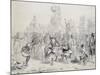 Dia De Reyes in Havana, Cuba 19th Century Engraving-Frederick George Cotman-Mounted Giclee Print