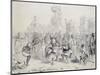 Dia De Reyes in Havana, Cuba 19th Century Engraving-Frederick George Cotman-Mounted Giclee Print