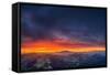 Diablo Awakens, Epic San Francisco Bay Area Sunrise-Vincent James-Framed Stretched Canvas