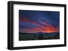 Diablo Before Dawn - Sunrise Magic Bay Area California-Vincent James-Framed Photographic Print