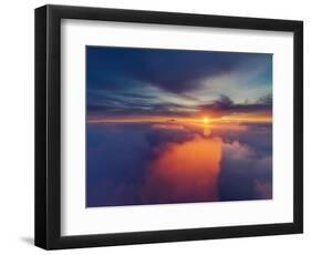 Diablo Rising - Classic Epic Sunrise Mount Diablo San Francisco East Bay-Vincent James-Framed Photographic Print