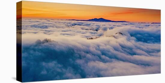 Diablo Sun Rising - Classic Epic Sunrise Mount Diablo San Francisco East Bay-Vincent James-Stretched Canvas