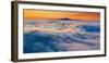 Diablo Sun Rising - Classic Epic Sunrise Mount Diablo San Francisco East Bay-Vincent James-Framed Photographic Print