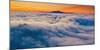 Diablo Sun Rising - Classic Epic Sunrise Mount Diablo San Francisco East Bay-Vincent James-Mounted Photographic Print