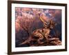 Diabloceratops Was a Ceratopsian Dinosaur from the Cretaceous Period-null-Framed Art Print