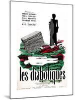 Diabolique, (AKA Les Diaboliques), Dutch Poster, 1955-null-Mounted Giclee Print