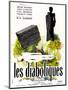 Diabolique, (AKA Les Diaboliques), French Poster Art, 1955-null-Mounted Art Print