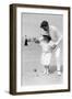 Diabolo, Learning with Papa, c.1900-Andrew Pitcairn-knowles-Framed Giclee Print