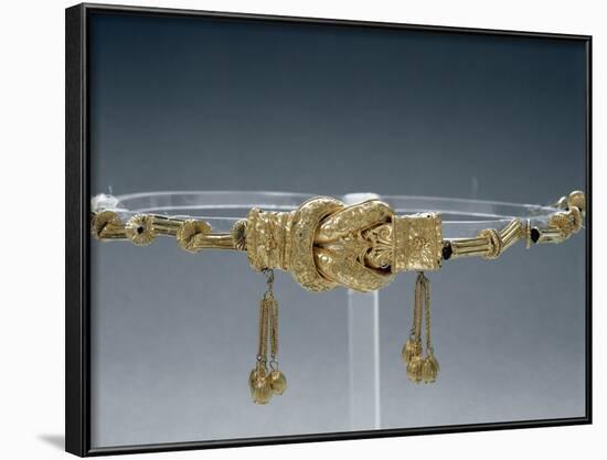 Diadem with a Central Herculean Knot, End 4Th - Beginning 3Rd Ce-null-Framed Photographic Print