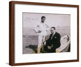 Diaghilev and Lifar-null-Framed Giclee Print