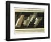 Diagonal-Medien, 1922-Paul Klee-Framed Giclee Print