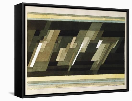 Diagonal-Medien, 1922-Paul Klee-Framed Stretched Canvas