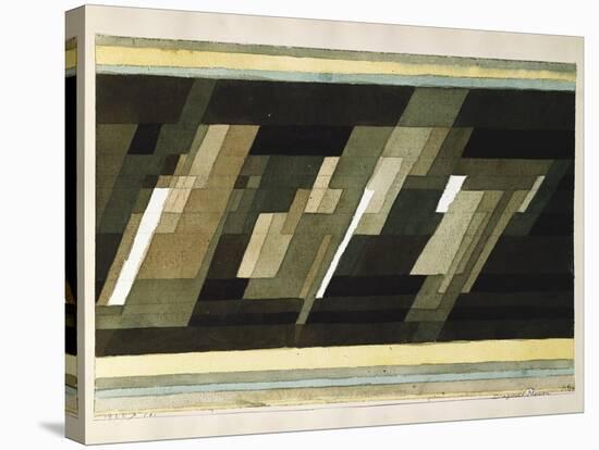 Diagonal-Medien, 1922-Paul Klee-Stretched Canvas