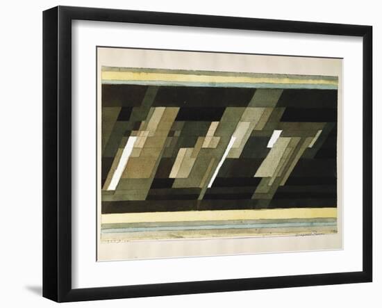 Diagonal-Medien-Paul Klee-Framed Giclee Print