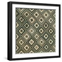 Diagonal Squares-Kathrine Lovell-Framed Art Print