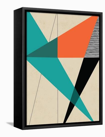 Diagonal Unity-Rocket 68-Framed Stretched Canvas